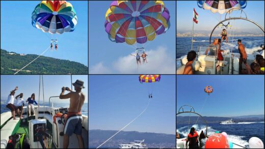 Parasailing in Lebanon, Parasailing Beirut, Parasailing Jounieh
