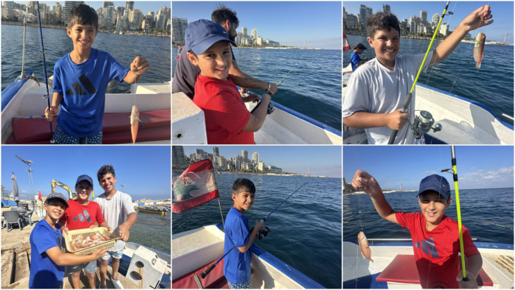 Fishing in Beirut